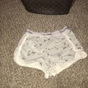 Calvin Klein Sz. S Floral Pajama PJ Shorts